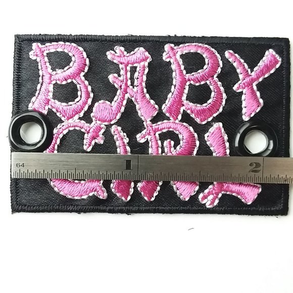 4/$20 Baby Girl roller skate shoelace lock patch charm - Picture 5 of 6